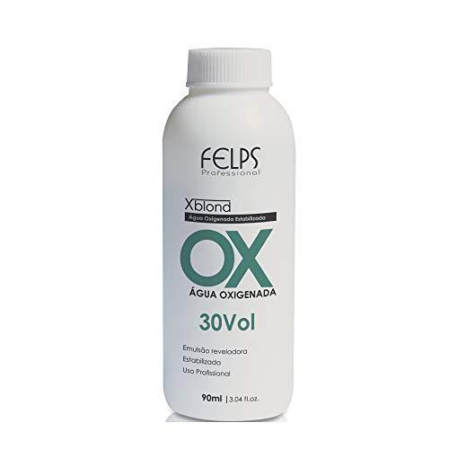 Xblond Ox Agua Oxigenada 30 Volumes, 90 ml, Felps Professionnel