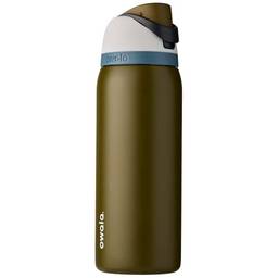 Owala FreeSip Garrafa de água isolada de aço inoxidável com canudo para esportes e viagens, sem BPA, 946 ml, Forresty