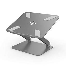LENTION Altura ajustável L5 com suporte para notebook de vários ângulos com suporte ajustável compatível com MacBook Pro/Air, Surface Laptop e mais – Cinza