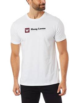 Hang Loose Silk Mc Loslogos, Camiseta Básica Masculino, Branco (White), G