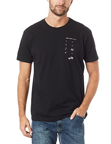 Camiseta,T-Shirt Vintage O.M. Study,Osklen,masculino,Preto,M