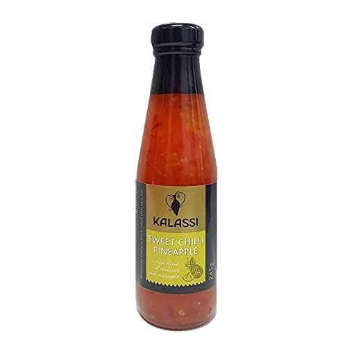 Molho de Pimenta Doce Sweet Chilli com Abacaxi Kalassi Vidro 245g