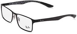 Óculos de Grau Ray Ban Tech RB8415 Preto Fosco Carbon Fiber