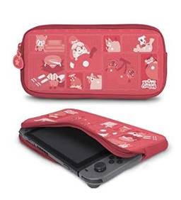 Controller Gear Protective Portable Neoprene Travel Carry Case Compatible with Nintendo Switch and Switch Lite - Animal Crossing - Quilted Tone. - Nintendo Switch