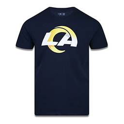 Camiseta New Era Tshirt Los Angeles Rams masculino, Marinho, M