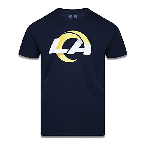 Camiseta New Era Tshirt Los Angeles Rams masculino, Marinho, G