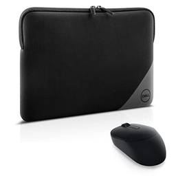 Combo Capa para Notebook Dell Essential 15,6" + Mouse Wireless MS3320W