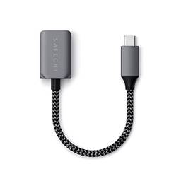 Cabo adaptador USB C para USB 3.0 da Satechi – USB tipo C para fêmea tipo A – Compatível com MacBook Pro 2020, MacBook Air, 2020 iPad Pro e mais