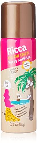 Spray Anti Frizz Óleo de Coco, Ricca, 50 Ml