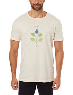 Camiseta,T-Shirt Stone Pantanal,Osklen,masculino,Areia,G