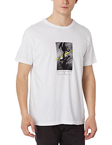 Camiseta, Stone Commuting Sk10,Osklen,masculino,Branco,M