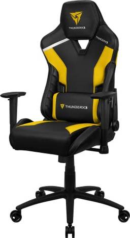 Thunderx3 Tc3 Cadeira Gamer Tc3 Bumblebee Yellow, Amarela