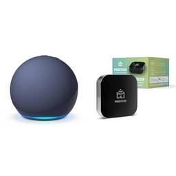 Echo Dot 5ª geração | O Echo Dot com o melhor som já lançado | Cor Azul + Smart Controle Universal Wi-Fi Positivo Casa Inteligente, Controle Pelo Celular ou Comando de Voz, Compatível com Alexa