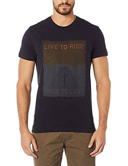T-Shirt Mc Live To Ride M Malha Corastonmarinho 3