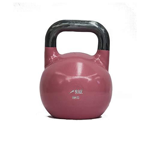Kettlebell de Competição de Ferro Colorido para Treinamento Funcional 8 kg - Rae Fitness