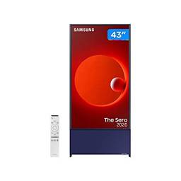 Samsung SmartTV QLED 4K The Sero2020 43, TV Vertical, Som de 60W RMS e 4.1 canais, Modo Retrato, Modo Ambiente 3.0"