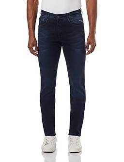 Jeans Replay Skinny Masculino, Lavagem Escura, 42
