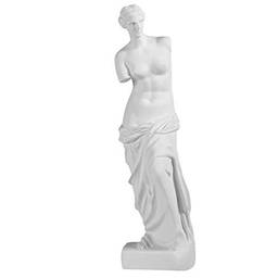 VICASKY Resina Escultura Estátua Da Deusa Da Mitologia Grega Mitologia Romana Estátua Decoração de Mesa para Casa Loja (Branco)