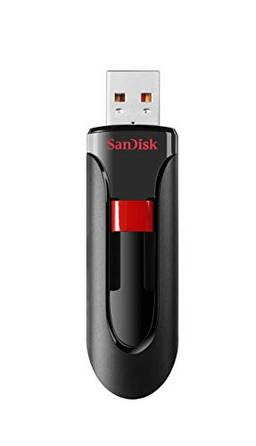 SanDisk Pen Drive Cruzer Glide 32GB USB 2.0, preto