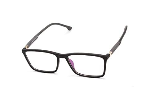 Armação Para Óculos Masculino Retangular Br-5915 (Vermelho-Preto)