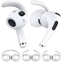 Borrachinhas Borracha Pads Silicone Auricular Apple AirPods 3 Ear Hook 3 Pares (P/M/G) Branco