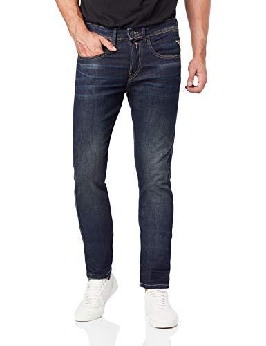 Calça Jeans Skinny Replay Masculino Azul 40