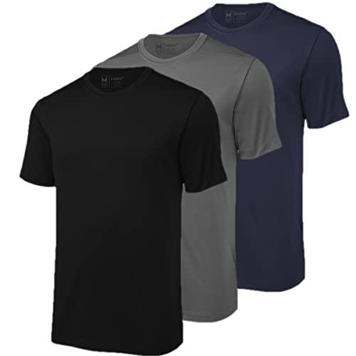 Kit 3 Camiseta Manga Curta Masculina Térmica UV Segunda Pele Compressão (Multicolorido, G)