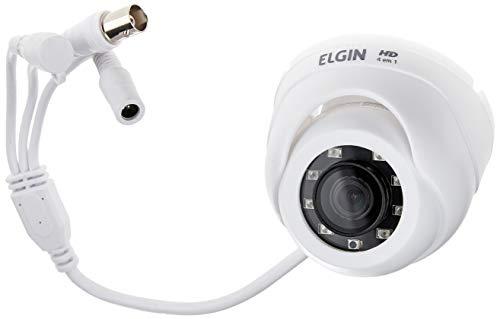 Mini Câmera de Segurança 4 em 1, Dome, Resolução 720P, IR 15m, Lente 2.8mm, Elgin, 42C41IMT2M00, Branco