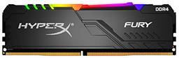HX426C16FB4AK4/64 - Kit de memórias HyperX Fury RGB de 64GB (4 x 16GB) DIMM DDR4 2666Mhz 1Rx8 1,2V para desktop