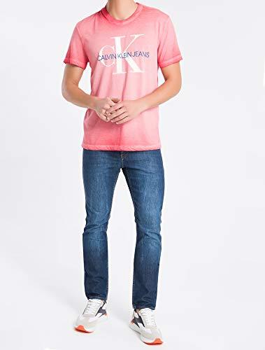 Camiseta Logo grande, Calvin Klein, Masculino, Vermelho, G