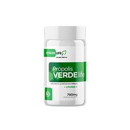 Suplemento Alimentar Própolis Verde Com Vitamina C 780mg 60 Capsulas