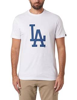 Camiseta básica New Era NY Yankees Masculino, Branco, P