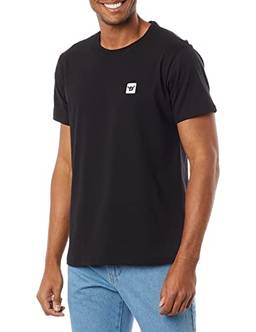 Hang Loose Silk Mc Minilog, Camiseta Básica Masculino, Preto (Black), M