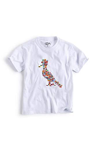 Camiseta Mini Pica Pau Europa, Reserva Mini (Branco, 08)