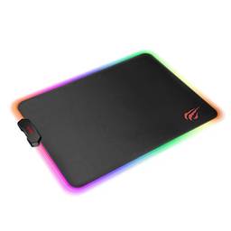 Mouse pad para jogos Havit RGB, base de borracha antiderrapante macia para notebook, computador, jogos de PC, small - 902