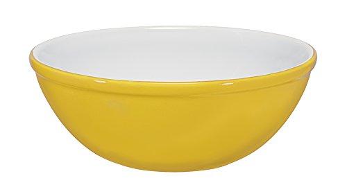 Bowl de Cerâmica, 15,0x5,0cm, 400ml, Amarelo, Mondoceram Gourmet