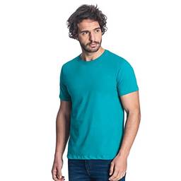 Camiseta Masculina Básica Rovitex Azul G