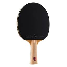 JOOLA Controle Ômega – Tournament Ping Pong Paddle – Raquete de tênis de mesa para treinamento avançado com cabo alargado – Inclui adaptador de borracha de tênis de mesa 32 – Projetado para controle