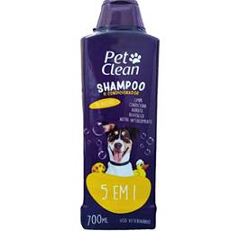 LIPPY DOG shampoo para cães e gatos 5 em 1 pet look 700ml, branco