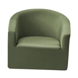 gazechimp Capas de poltrona grossa para sala de, capas de cadeira de poliéster stretch capa de sofá para animal de estimação protetor de móveis, Exército verde