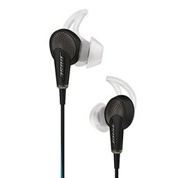 Bose QuietComfort 20 fones de ouvido acústicos com cancelamento de ruído, dispositivos Samsung e Android, preto