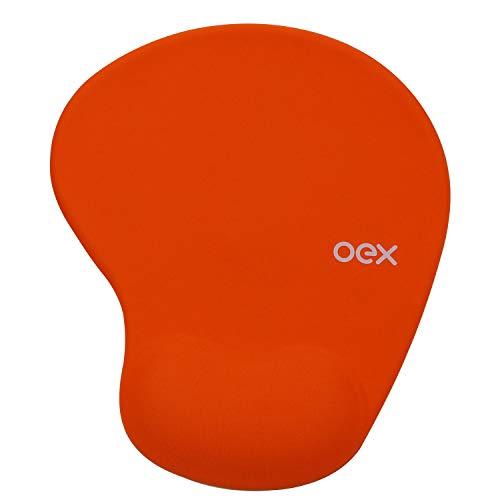 OEX Mousepad Gel Confort MP200 - Laranja