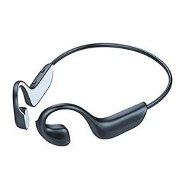 kesoto Fones de Ouvido de Condução óssea Bluetooth 5.1 com Microfone HD Estéreo para Esportes de Academia