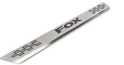 Soleira Aço Inox Fox 2 Portas , Curvada, Marçon (2 peças)