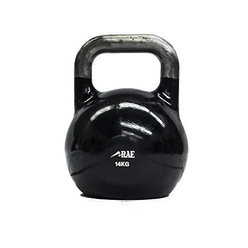 Kettlebell de Competição de Ferro Colorido para Treinamento Funcional 14 kg - Rae Fitness
