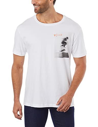 Camiseta,T-Shirt Stone Flip Shadow,Osklen,masculino,Branco,G