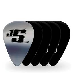 Palheta Para Instrumentos Joe Satriani Signature Chrome Dome (Pacote Com 5) D'Addario JSCD-01