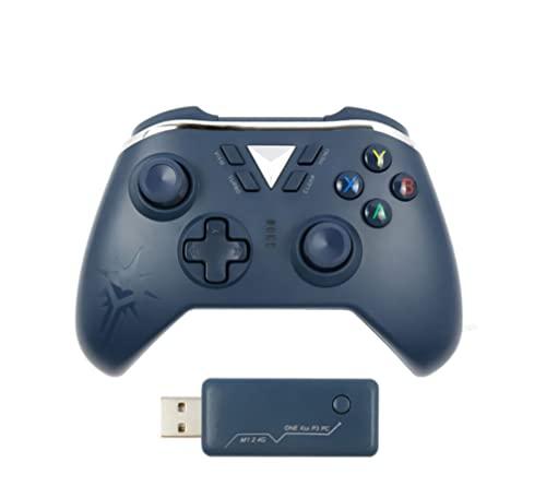 SZAMBIT Controlador De Jogo Sem Fio 2.4g Para Console Xbox One Series X S Para Ps3 Gamepad Pc Joystick Para Xbox One Controle Joypad (Azul)