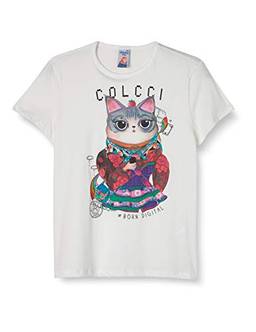 Colcci Fun Camiseta Estampada: Born Digital, 8, Branco