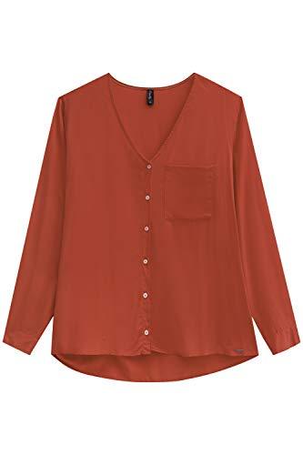 Camisa Istambul Plus Size, Maelle, feminino, Vermelho, M